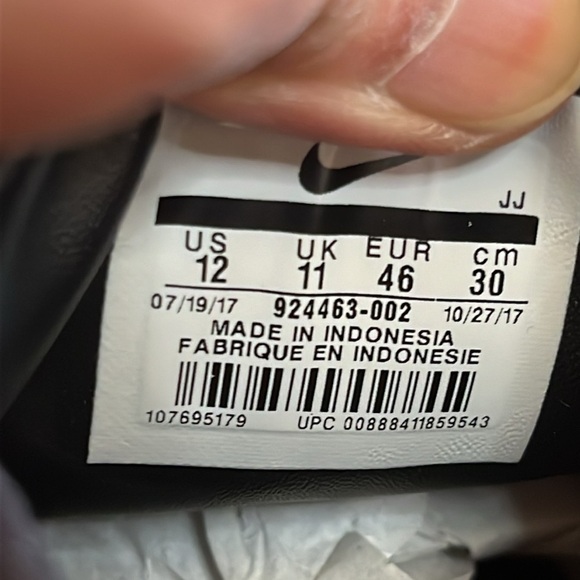 Nike Air Woven Boot Sneaker Lace Up Black Dark Russet 924463-002 Men's S… - Picture 12 of 12